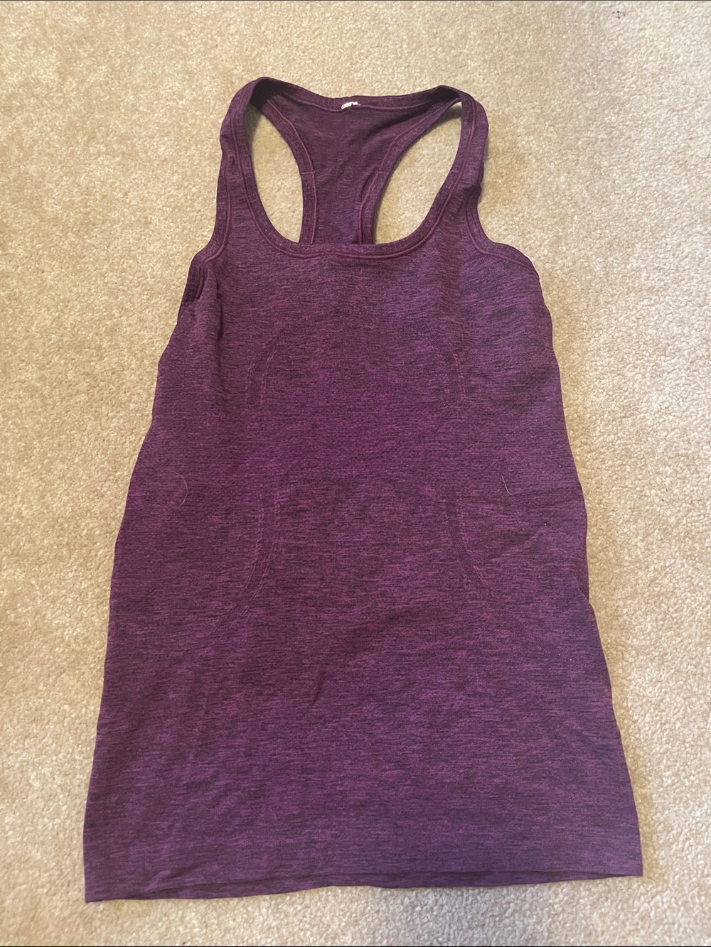 lululemon athletica Women's Racerback Tank Top in Deep Plum